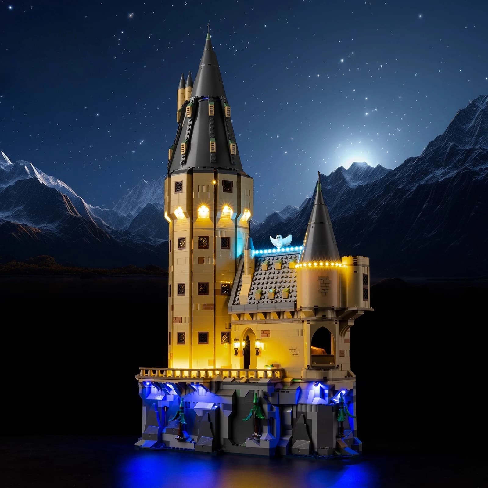 LED Lighting Set Suitable for Hogwarts Castle The Main Towe 76454 Building Blocks