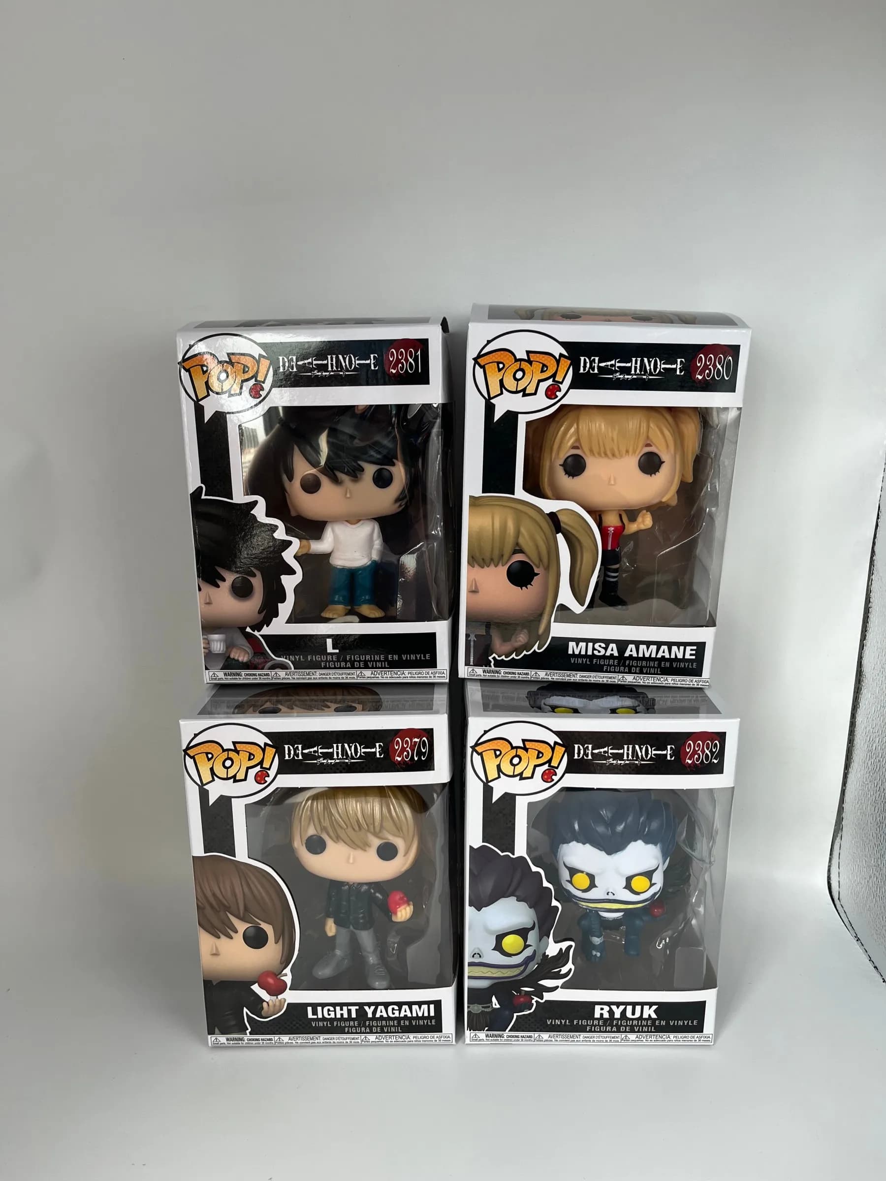 Halloween Horror Funko Pop Death Note Ryuk Anime Vinyl Figure Spooky Halloween Decoration Collectible Toy Gift