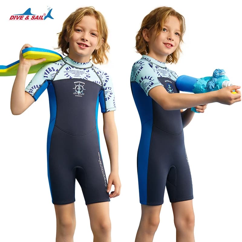 Muta Termica per Acque Fredde, Muta in Neoprene da 1,5 mm per Immersioni, Surf, Snorkeling, Kayak, Sport Acquatici, Protezione UV UPF50+