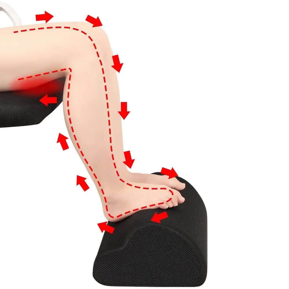 Supporto per cuscino per piedi a forma di nuvola Cuscino per massaggio ergonomico in spugna Poggiapiedi Cuscino per piedi rilassante per lavori su computer da ufficio a casa