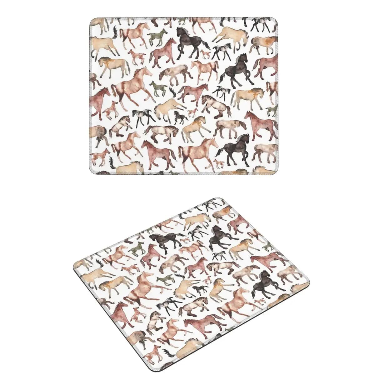 Tappetino per mouse per cavalli Tastiera per computer Tappetino per mouse Tappetino per scrivania per laptop da gioco Tappetini per tavolo da ufficio