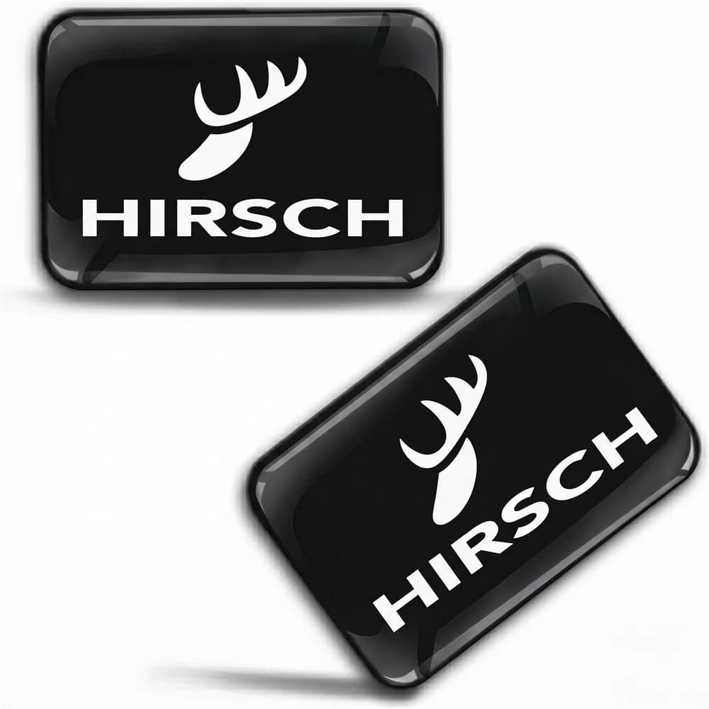 Adesivi per auto con stemmi Hirsch Sports Performance, progettati per Saab e per veicoli BUICK, accessori per auto e caschi da moto