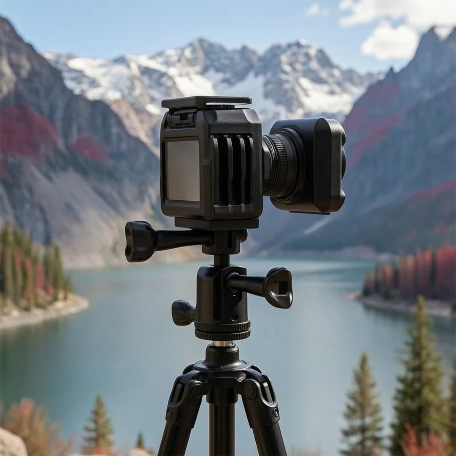 Camera Quick Release Plate Non-Slip Quick Release Base Camera Mount Adapter Anti-Vibration for Photographers, Travel Photography