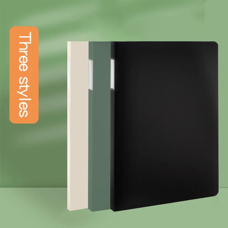 A2 Sketch Portfolio Large Multi-Pocket Transparent Storage Folder for Engineering Drawings And Posters
