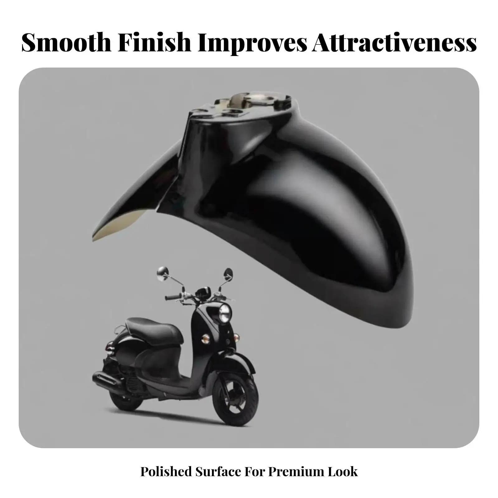 Durable Bike Mudguard for Electric Scooter Little Turtle King Front Fender Mud Flap Anti Splash ABS Engineering Plastic Part