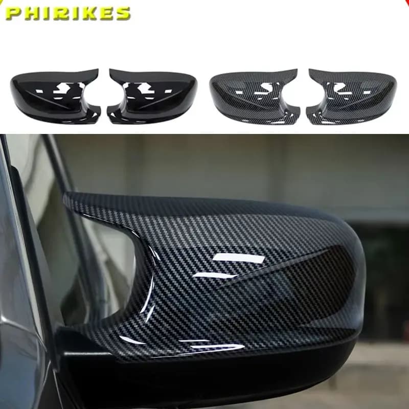 Per BMW X1 E84 X3 F25 Pre-LCI 2010-2013, Copertura Specchietto Retrovisore Laterale Stile M, Effetto Fibra di Carbonio