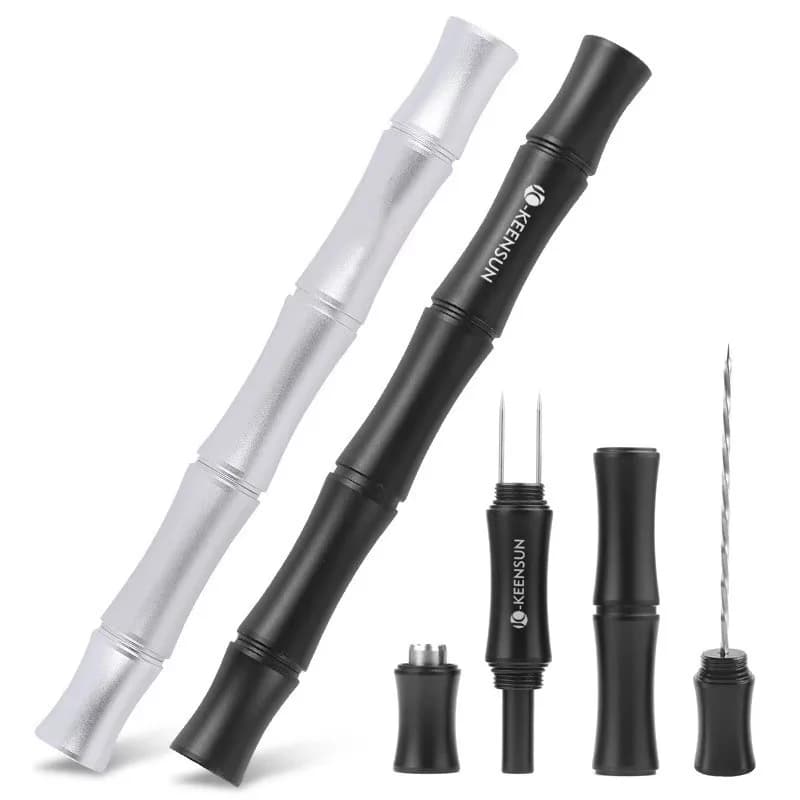 4 IN1 Cigar Punch Cigar Needles Unlock Cigars Punche Needles Portable Travel Smooking Accessories