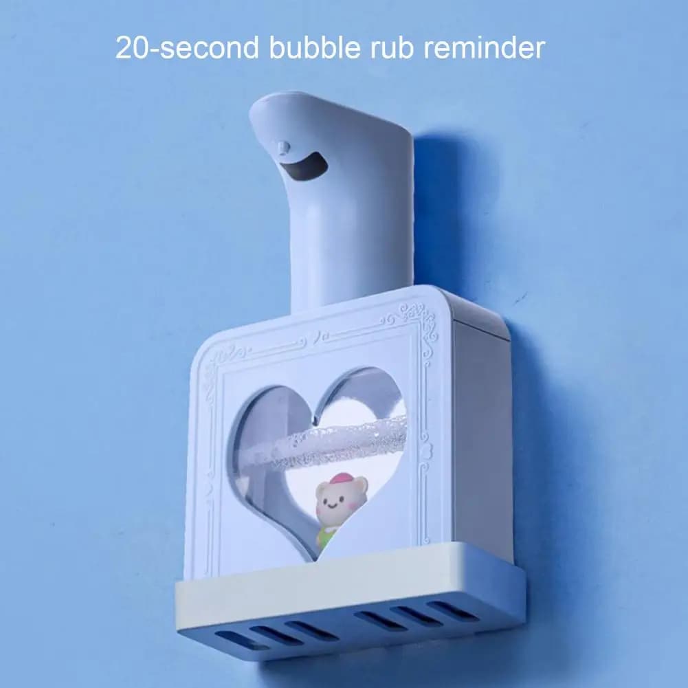 Dispenser di sapone per montaggio a parete 400ML sensore automatico a infrarossi contenitore per sapone per piatti pompa per sapone liquido per le mani ricaricabile USB