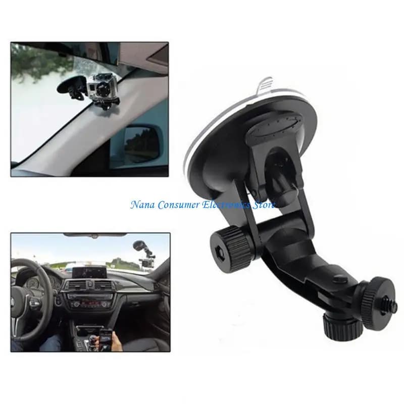 G7NE Suction cup holder with strong locking for action chamber on car windscreen 1/4 screw