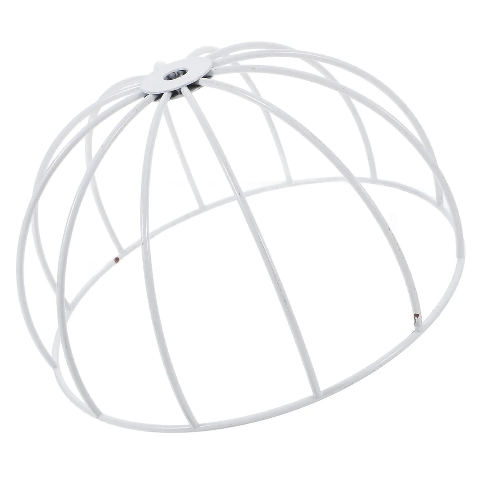 Handwoven DIY Lamp Shade Frame Metal Iron Cage Lampshade Frame Unique Dreamcatcher Design Pendant Light Replacement Lampshade