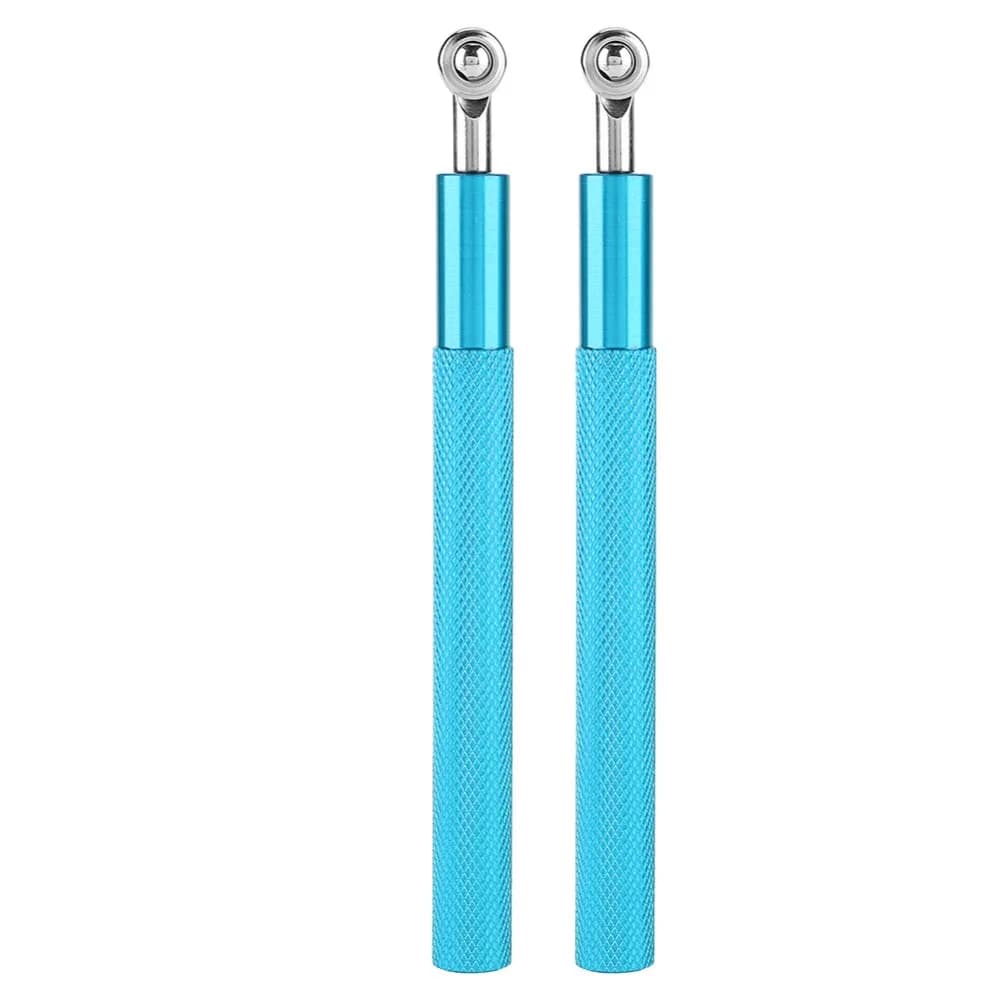 Aluminium Alloy Handle Skipping Rope Steel Coated Rope 360° Swivel Jump Rope Adjustable Length Ball Bearing Cable Jump Rope