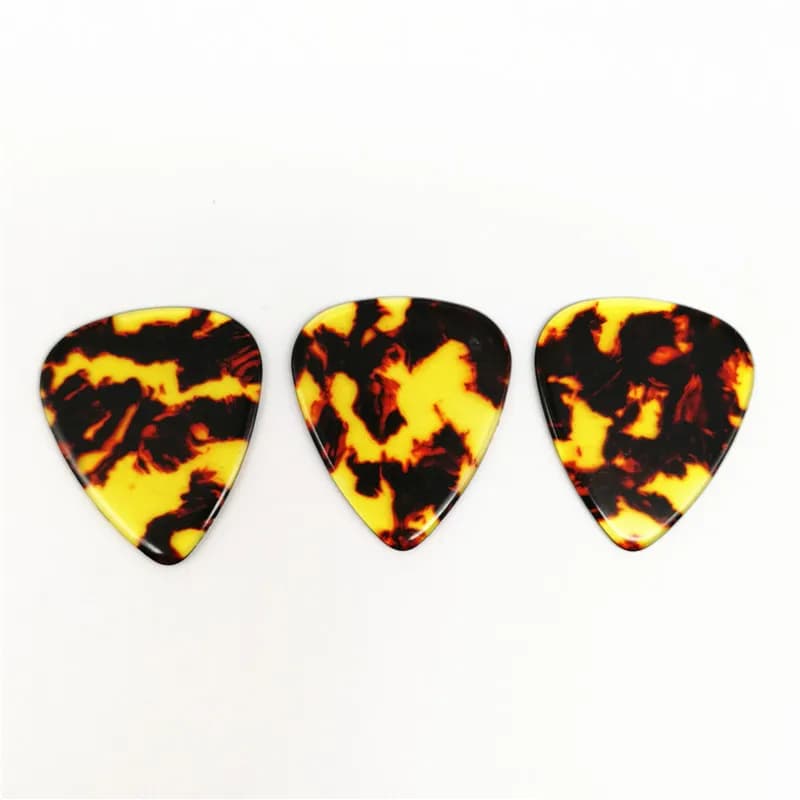 Personalizza plettri per chitarra luminosi da 0,96 mm 500 pezzi