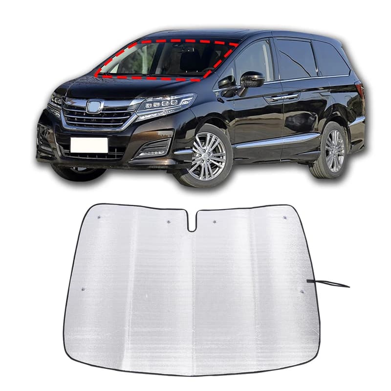 Parasole per Parabrezza Auto con Ventosa per Honda Elysion 2016-2021, Tendina Parasole Automatica, Accessori Auto