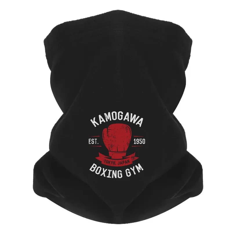 Gym boxing glove Tokyo Japan EST 1950 Man Outdoor scarf Mask Gluten for neck Hat Women's cap Windproof Winter Multi