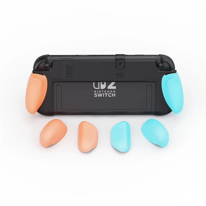 Savage Raven di Skull & Co. Neogrip con Impugnatura Ergonomica Sostituibile e Custodia Protettiva per Console di Gioco Nintendo Switch 2 NS2