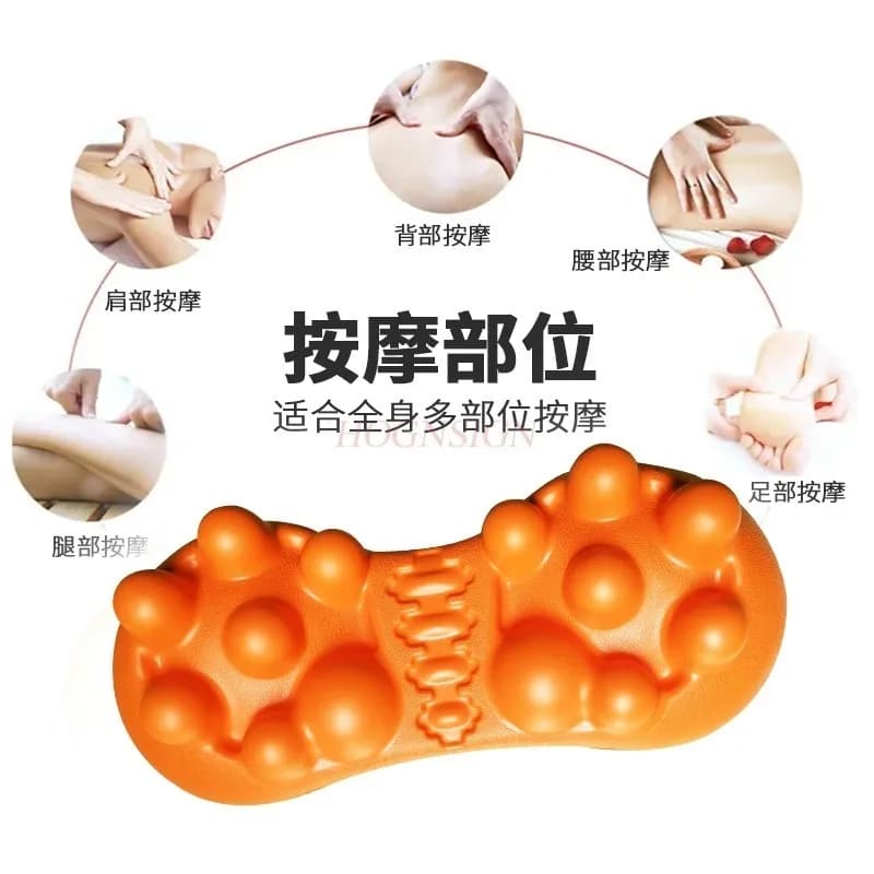 Massaggiatore lombare collo spalla schiena glutei massaggio vita cuscino cuscino lombare dispositivo di trazione disco lombare dolore muscolare lombare