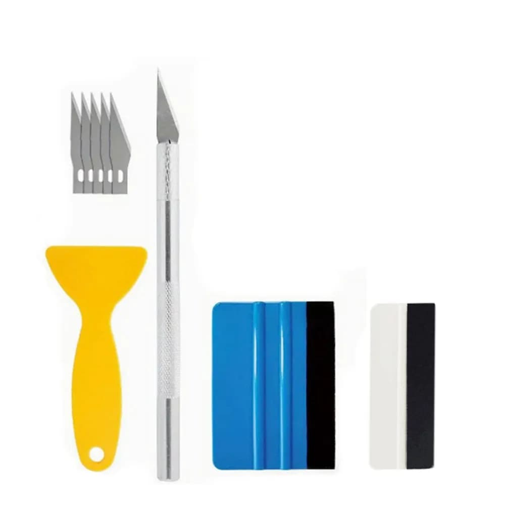 TOFAR Car Wrap Film Tools Kit Vinyl Spatula Window Tint Film Squeegee Scraper Stickers Cutter Wall Vehicle Styling Accessories