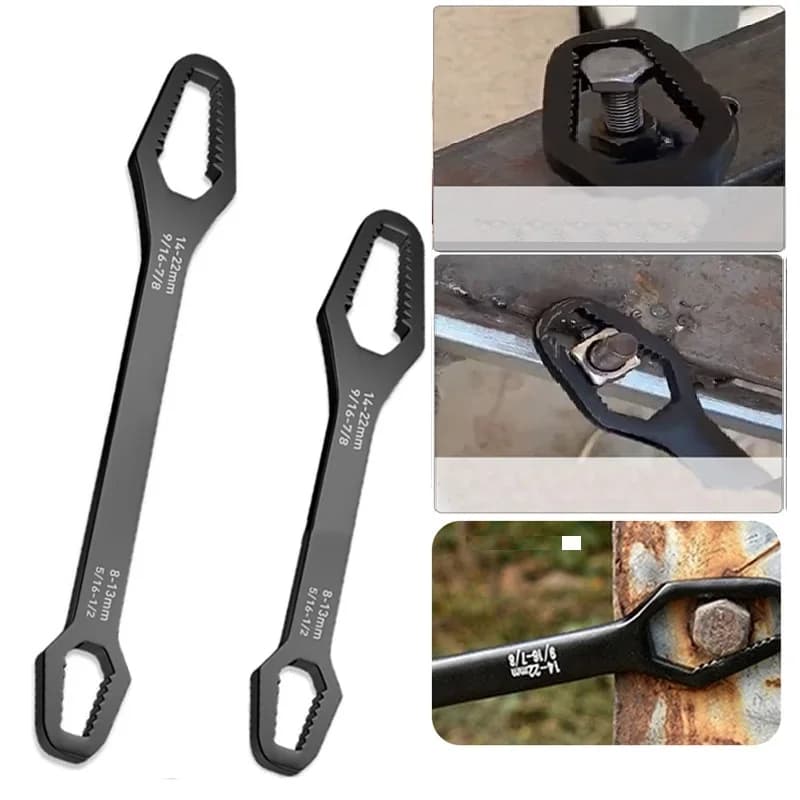 3-17mm8-22mm Torx Key Universal Multifunction Key Adjustable Torx Key Board Multipurpose Double Head Repair Tools