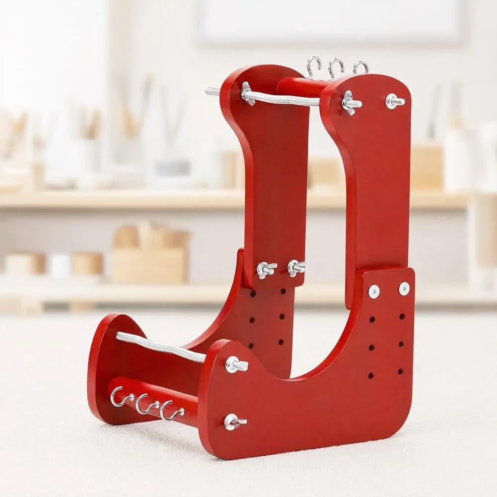 Bead Loom Kit Diy Bead Loom Adjustable Standing Beading Loom Kit for Adults Diy Bracelet Necklace Keychain Weaving Tool 5-length