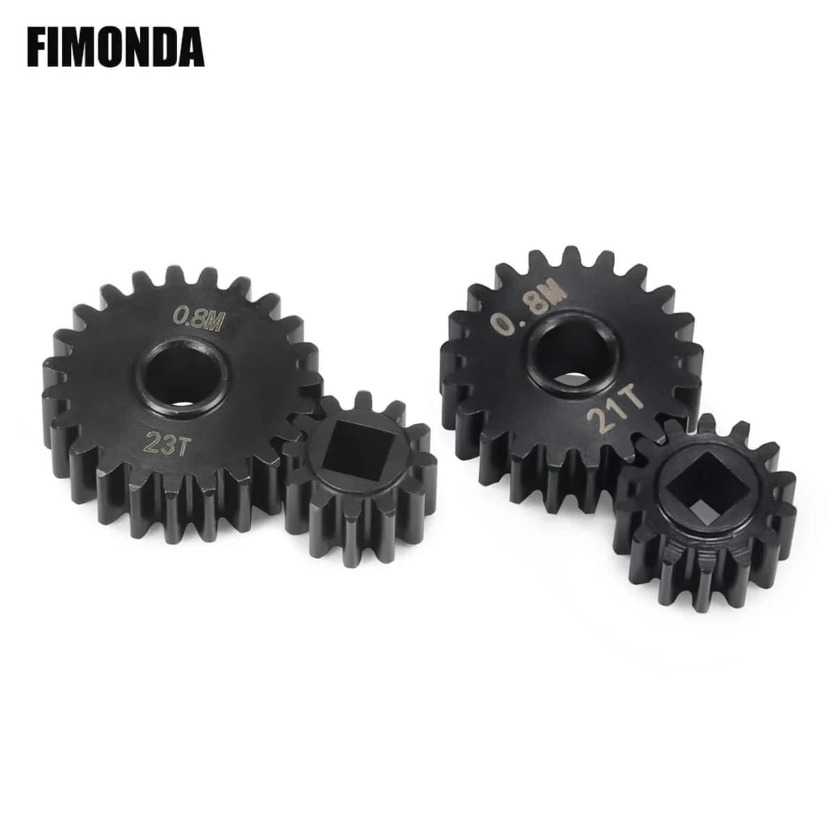 Set di ingranaggi per portale overdrive 32P per impieghi gravosi 21T/14T 23T/12T per 1/10 RC Crawler Rigs Axial Capra F9 SCX10 III AR45P Aggiornamento dell'asse