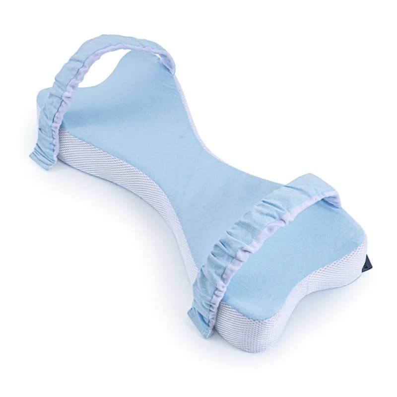 Cuscino per Gambe in Memory Foam Confortevole per Dormire sul Fianco, Cuscino tra le Gambe per Allineare la Colonna Vertebrale, per Alleviare il Dolore all'Anca, alla Schiena e alla Sciatica