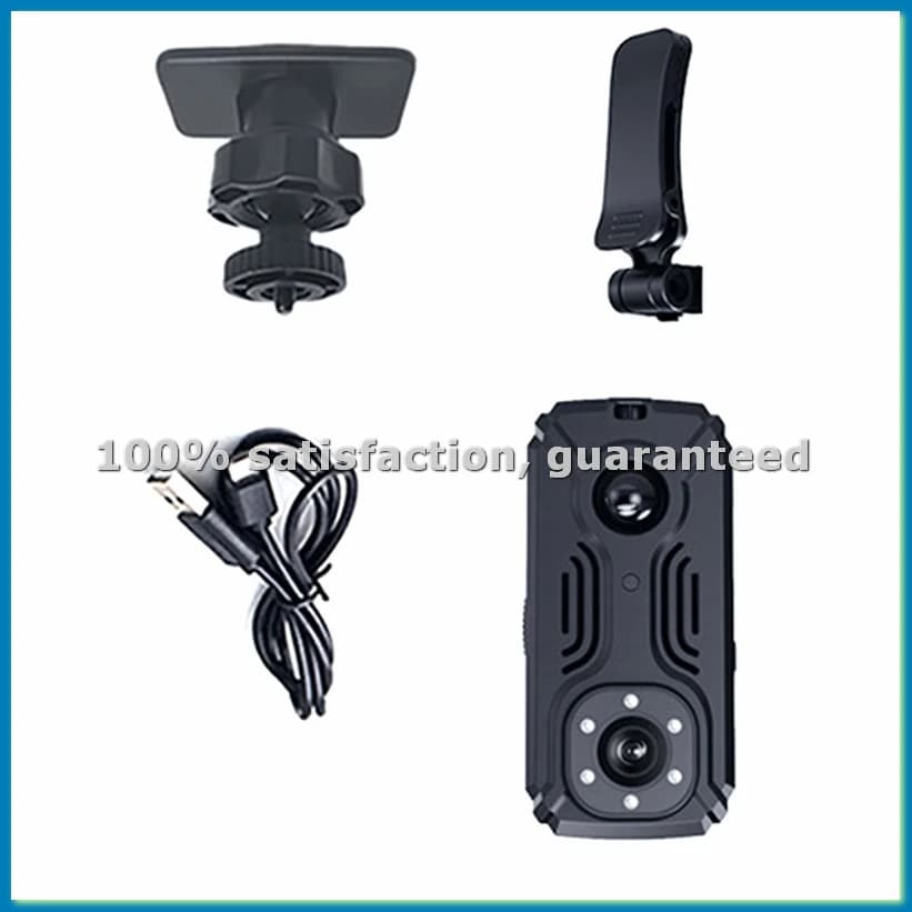 Camera WiFi MD37 with Night Vision IR-CUT, Pocket Camera for Police, PIR Camera for Bike, Webcam Sportiva-A79U