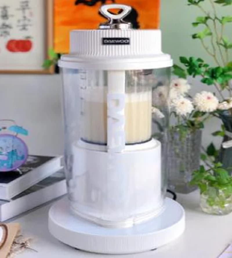 Frullatore ad alta velocità 220 V con funzione di riscaldamento, robot da cucina multifunzionale, design staccabile e silenzioso FD