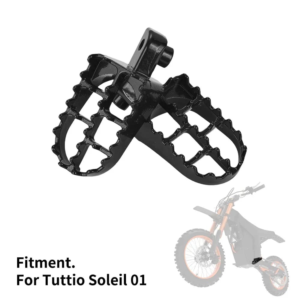 Pedane originali Pedane Pedali Resto per Tuttio Soleil 01 Bici da cross elettrica E-bike 6061 Accessori per motocicli in alluminio