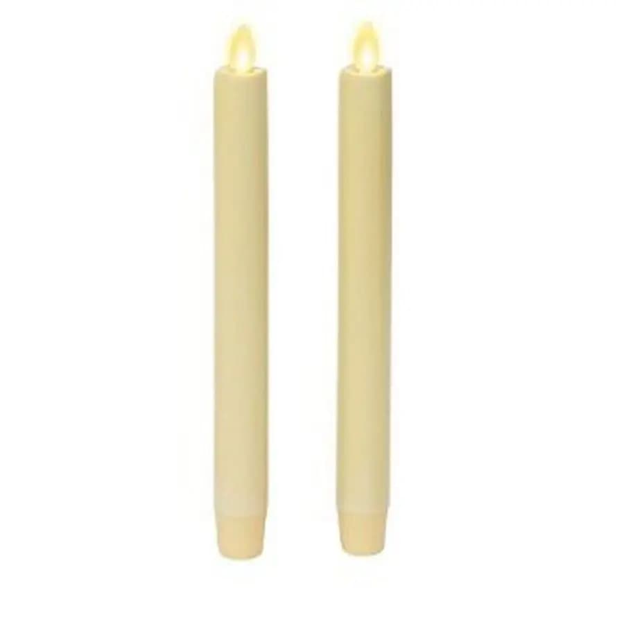 LED Candles Flameless Tremolants, Warm Light, Operation with 2 AA Batteries, Decoration for Lunch Centre