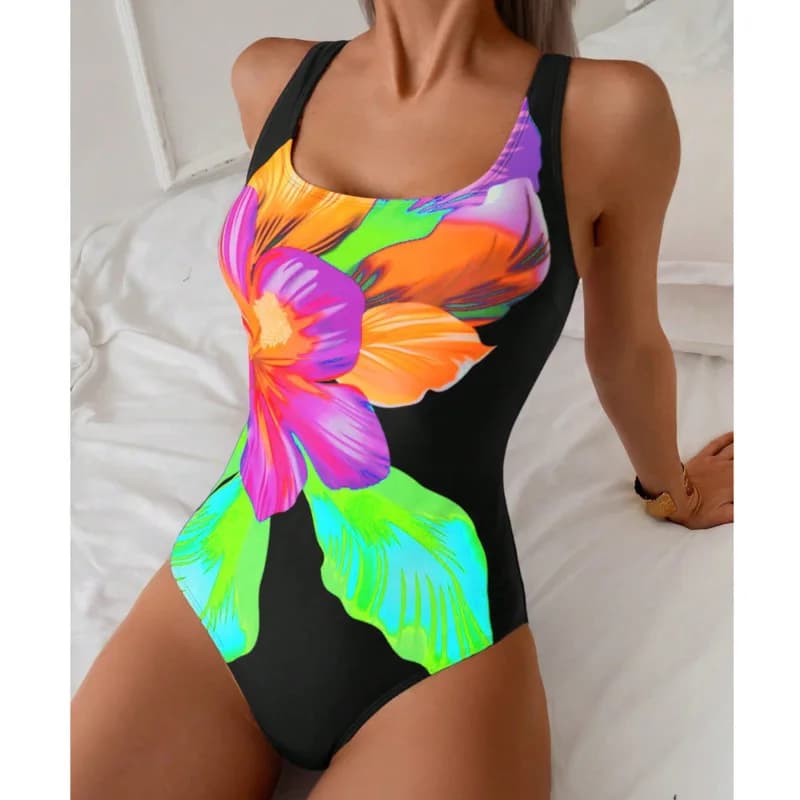 Costumi da bagno interi sexy con stampa estiva Costumi da bagno chiusi da donna Push Up Costumi da bagno Costumi da bagno per il corpo Costumi da bagno Piscina Bagnante 2026