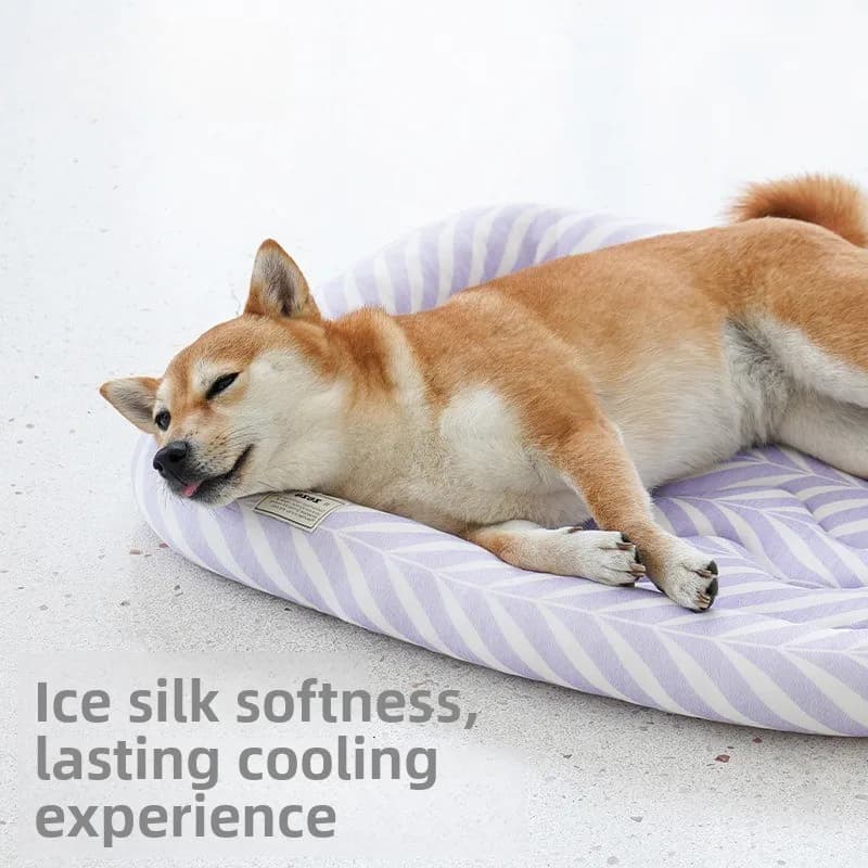 Tappetino Refrigerante Estivo per Animali Domestici, Cuccia Rinfrescante Resistente ai Morsi, Accessori Estivi per Cani, Articoli per Cuccioli