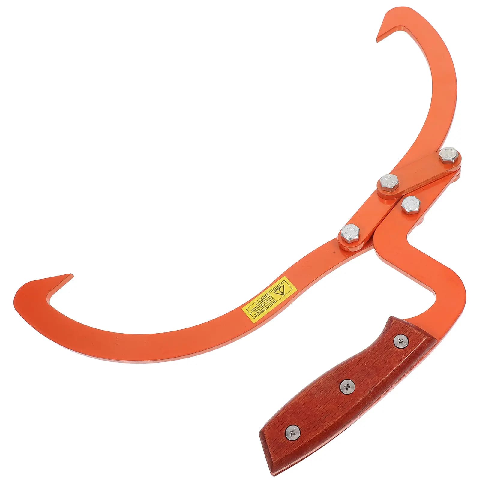 Manual Wood Block Clamp Portable Lifting Tool Heavy Duty Log Lifter Tree Trunk Clamp Outdoor Trunk Lifting Equipment