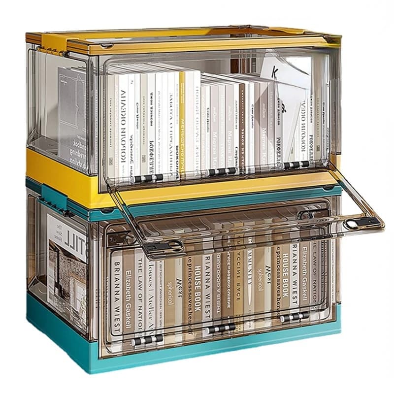 High Quality Storage Box Plastic Material Suitable For Bedroom Study Desktop Book Holding Finishing