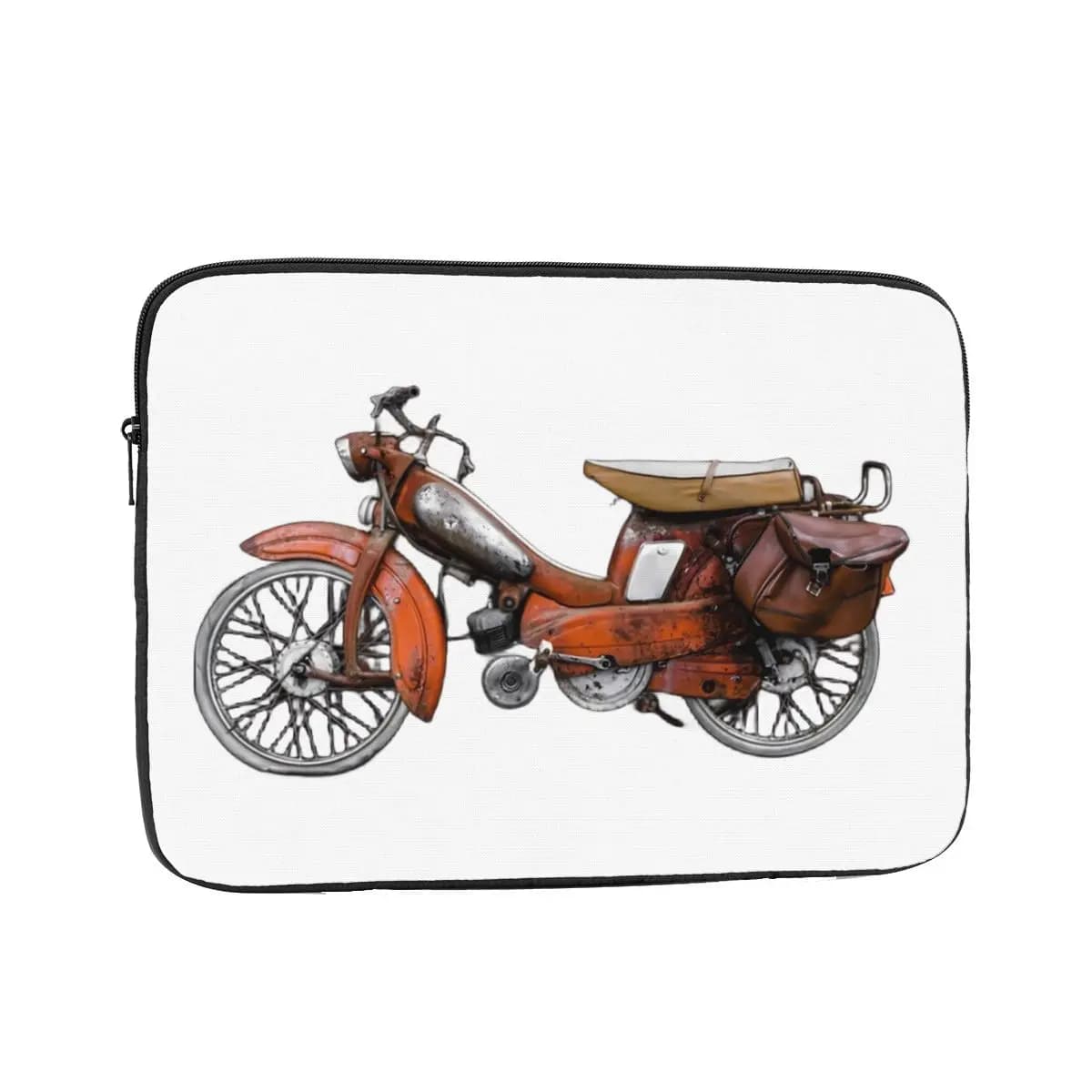 Custodia protettiva per laptop per ciclomotore vintage francese Motobecane 10 12 13 15 17 pollici Borsa per notebook Custodia antiurto per tablet