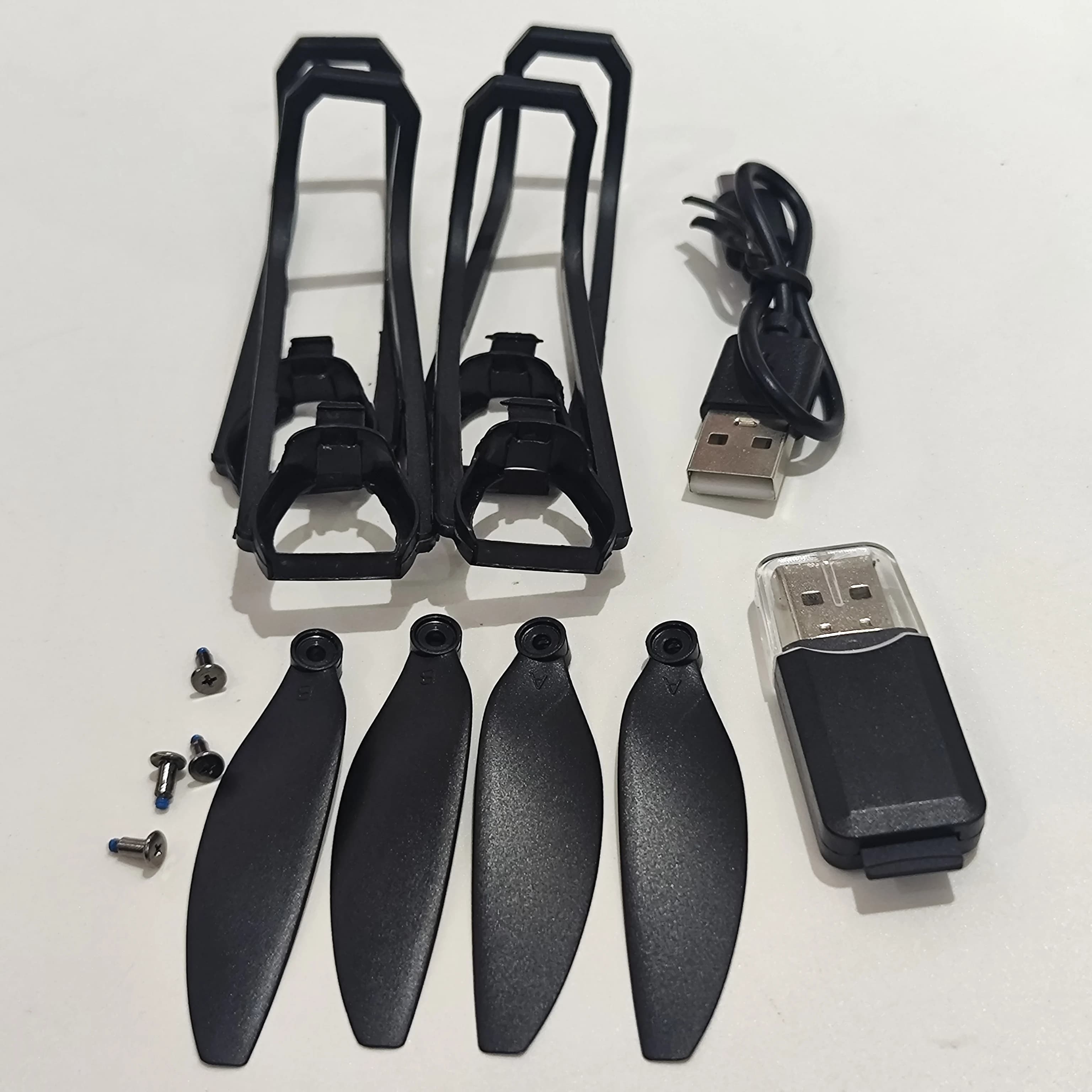 Accessori originali per droni M7 Lettore di schede di pacchetto con telai di protezione della scheda di memoria Elica a lama Accessorio per cavo di ricarica USB