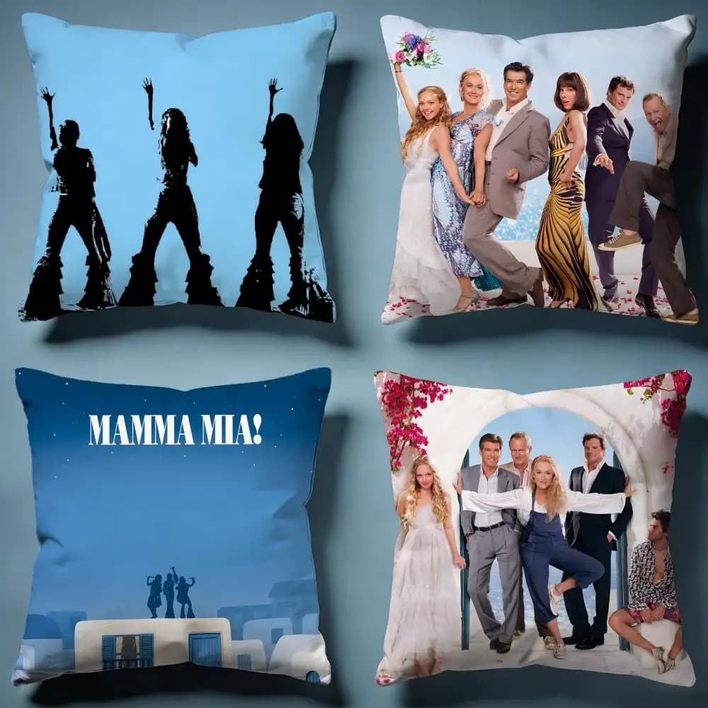 Popolare Federa per Cuscino Mmamma Mia!ful, Morbida e Decorativa, Adatta per Camera da Letto, Divano, Auto e Viaggi