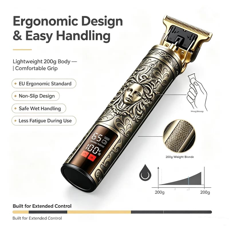 New in T9 Haircutting Machine Clipper For Men Barber Trimmer For Men Lawnmower Electric Shaver For Men Hair Cutting Trimmer