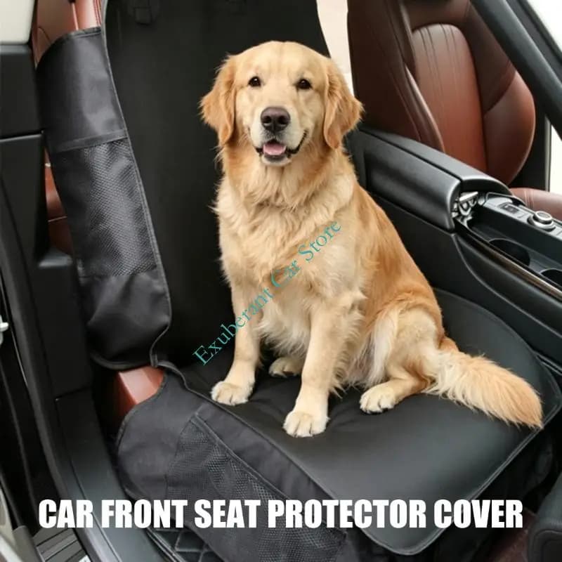 Waterproof Pet Car Cover With Storage Pockets Universal Pet Car Anti-scratch Mat Protector Cover For Dogs Cats Travel
