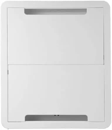 Box multimediale da incasso bianco da 17 pollici, contenitore per cablaggio strutturato a doppio uso per TV e home theater