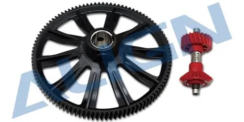700X 102T M1 Autorotazione elicoidale 23T Set ingranaggi di trasmissione coda H70G012XXW per elicottero T-Rex 700X RC elicottero