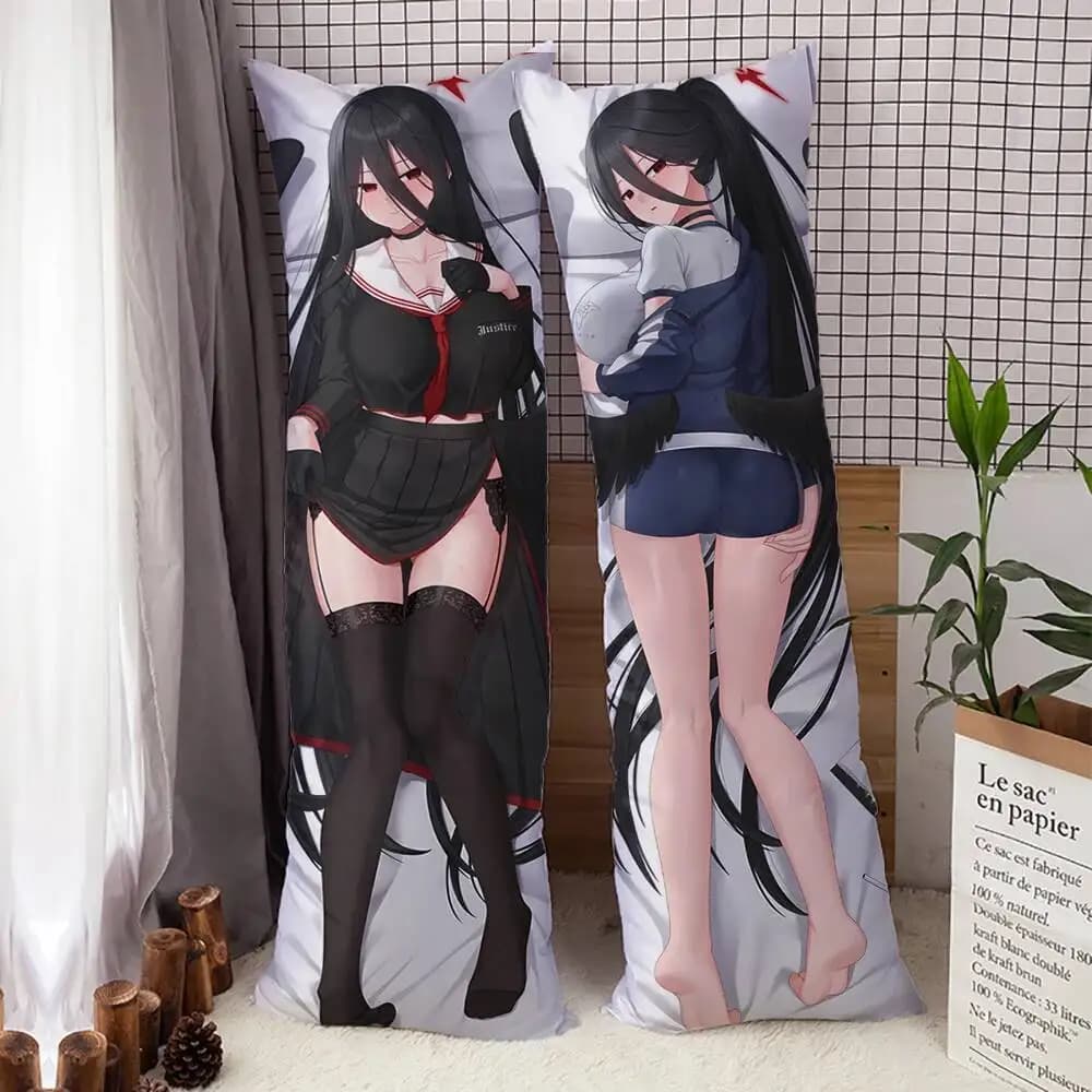 Game Blue Archive Hanekawa Hasumi Dakimakura Hing Body Pillow Cover Case Double Side Printed Pillowcases Home Bedding 6 Sizes