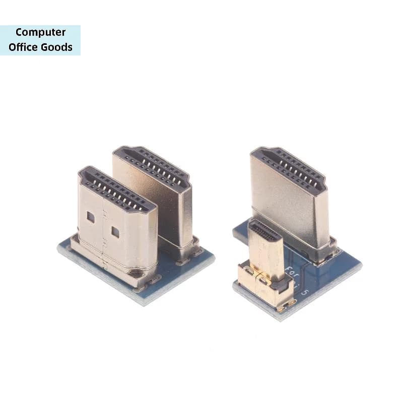 【Adattatore connettore bidirezionale Micro 1.4 maschio-maschio per trasmissione video da Raspberry Pi 4B 3B a monitor e proiettore】