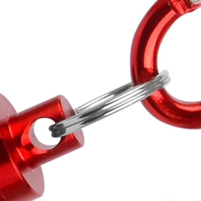 31BE Magnete Pesca Rete magnetica Rilascio Supporto per appendere Cordino Clip Moschettone Fibbia