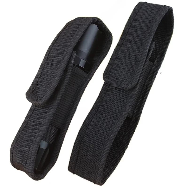 Borsa per torcia portatile larghezza massima 3.2cm custodia per borsa per torcia elettrica a mano custodia per Kit di sopravvivenza accessori lunghezza 14.5cm