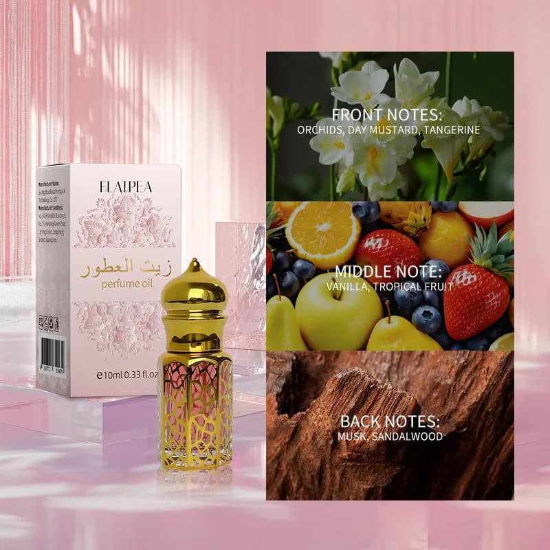10ml Arabic Pheromone Oil - Subtle Fragrance Essential Oil Refreshing Long Lasting Fragrance Ideal for Daily Use Fragrance Container Perfume Oil Bottle