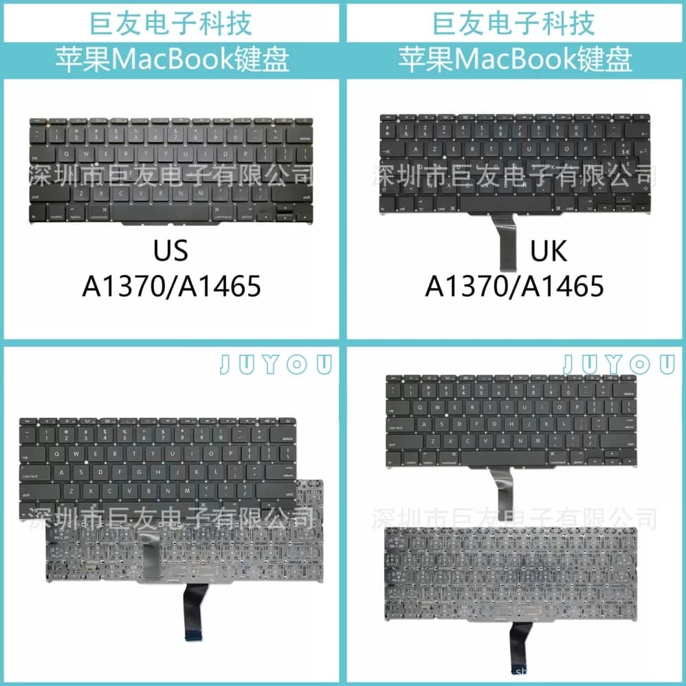 Altoparlante di Ricambio per MacBook Pro A1465 A1370, Componente Audio Stereo per Apple MacBook Air 11 13 Pollici