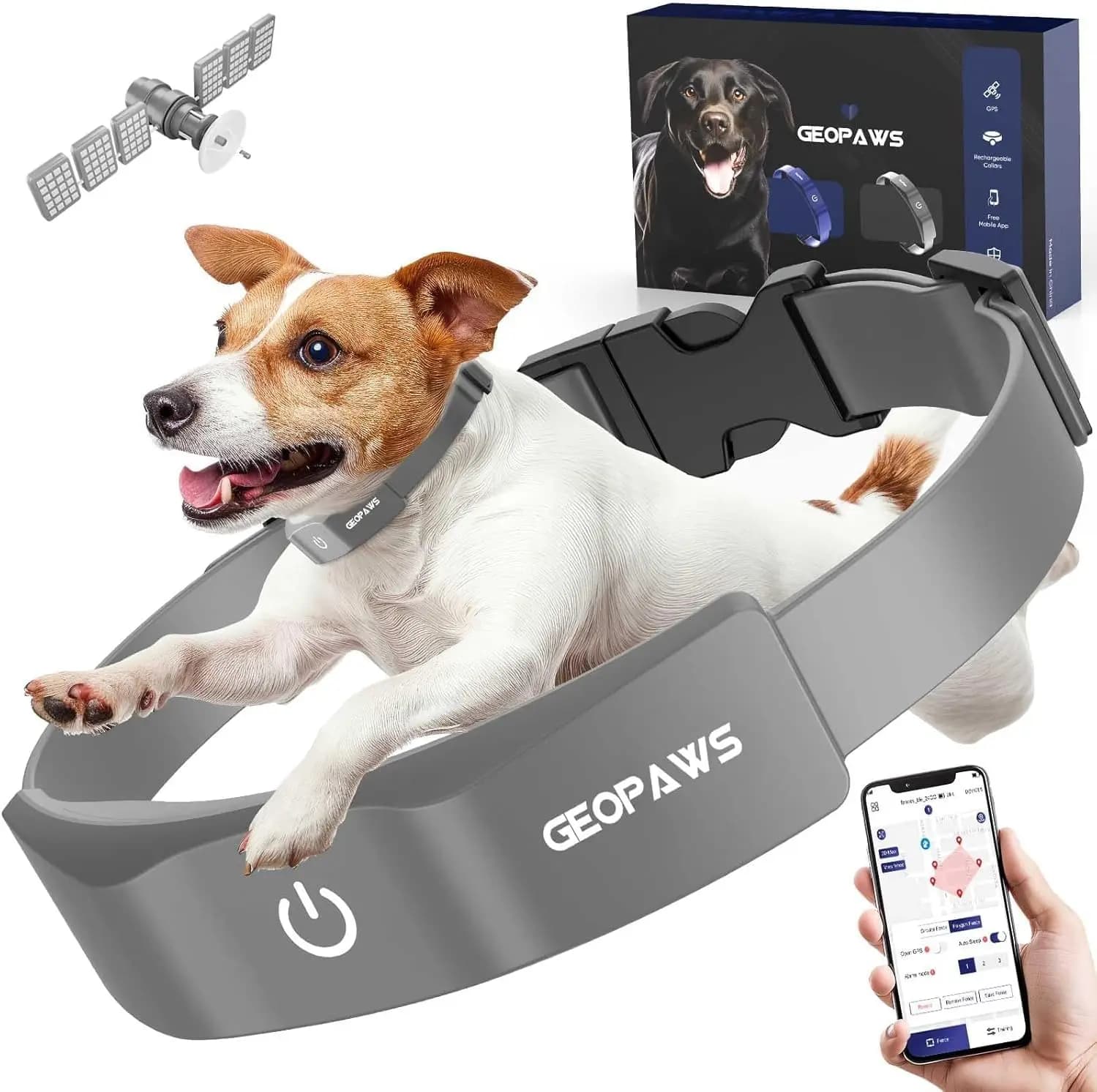 Collare Elettrico Wireless per Addestramento Cani, Ricaricabile, Impermeabile, Portatile per Uso Esterno