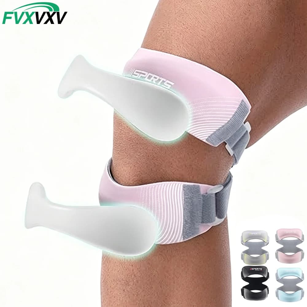 Supporto per Rotula Regolabile, Fascia per Ginocchio per Alleviare il Dolore, Stabilizzatore per Rotula per Corsa, Calcio, Escursionismo