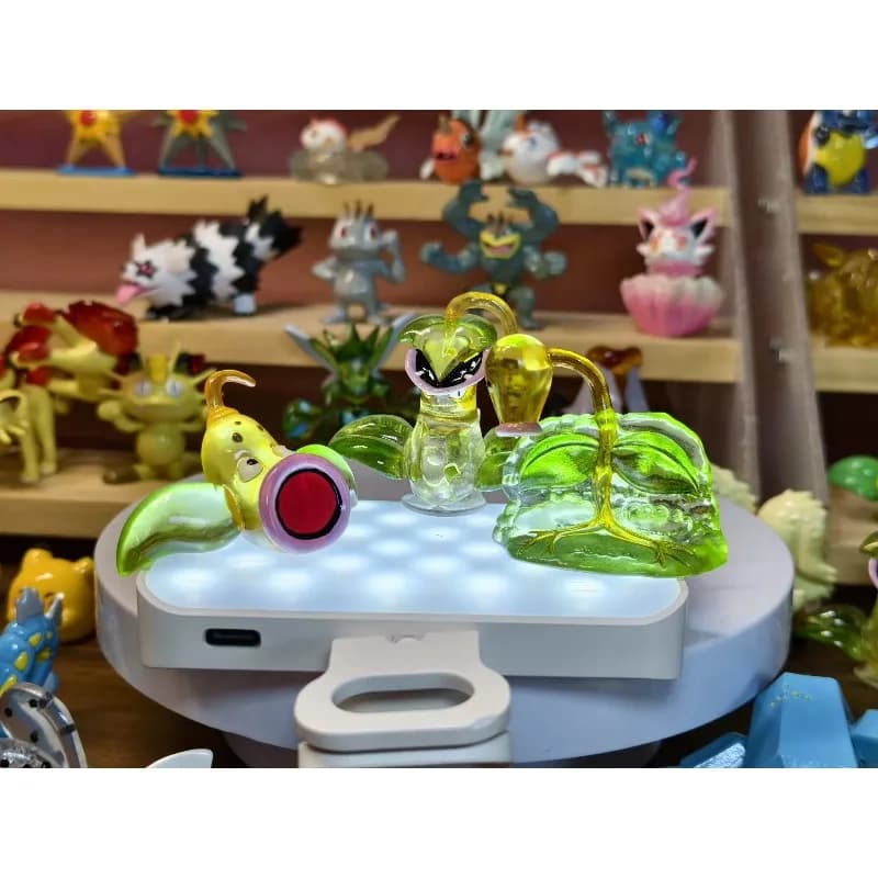 Pokemon Figure Victreebel Weepinbell Mini Doll Cute Model Ornaments Accessories Toy