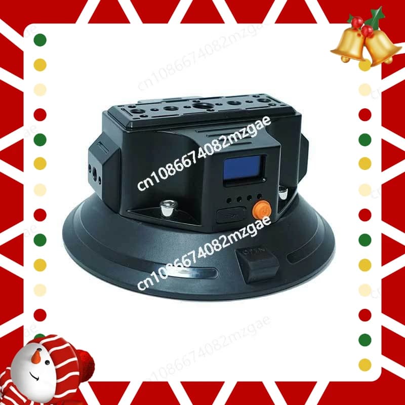 Staffa fissa per riprese con telecamera sportiva interna ed esterna per auto con ventosa elettrica da 4,5 pollici 5 pollici 6 pollici
